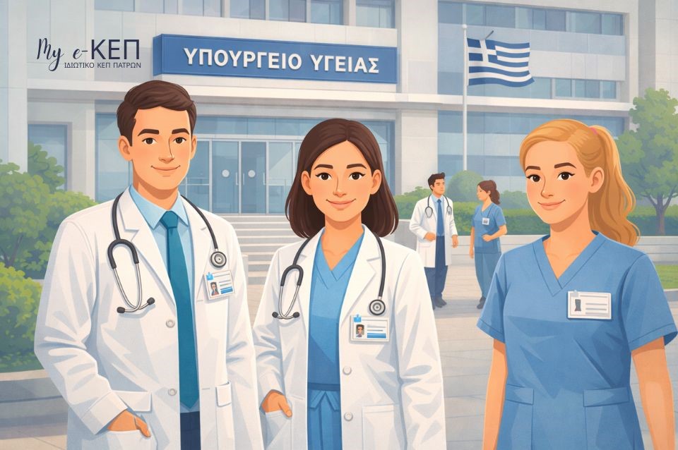 Προκήρυξη ΑΣΕΠ 2Κ/2026 – 1.696 Θέσεις στο Υπουργείο&nbsp;Υγείας